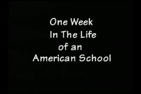 One Week In The Life Of An American School